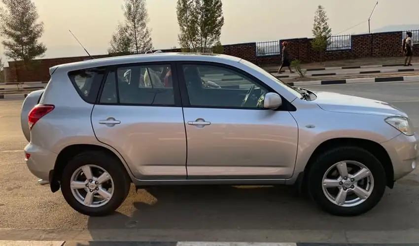 Toyota Rav4 car rental in Uganda for self-drive and city travel