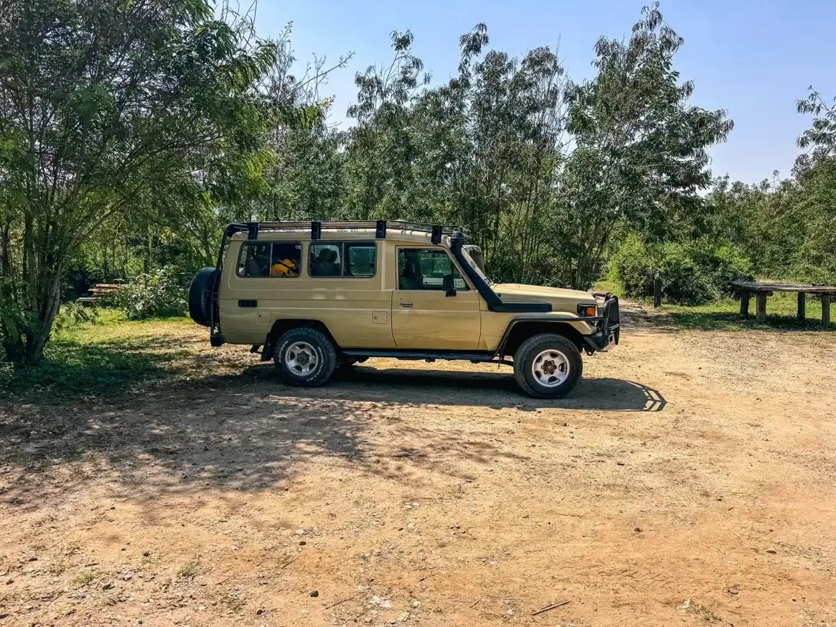 Toyota double cabin rental Uganda for NGO and field work