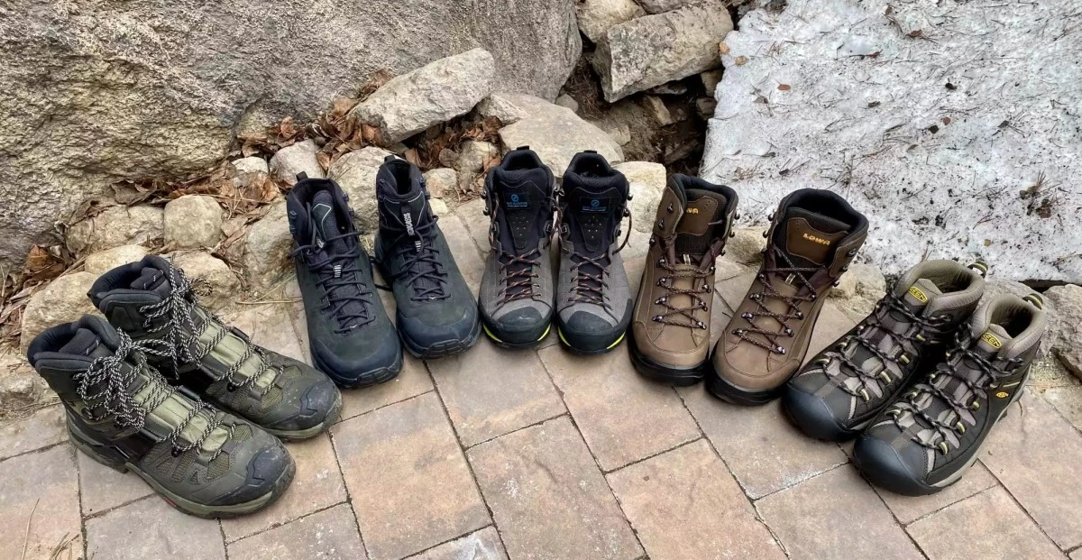 Gorilla trekking boots