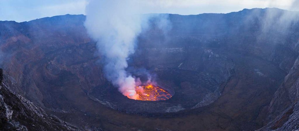 Nyiragongo volcano 